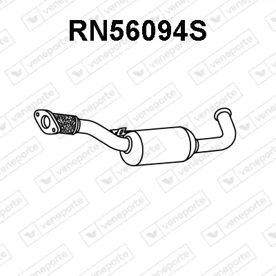 Ruß-/Partikelfilter, Abgasanlage VENEPORTE RN56094S Bild Ruß-/Partikelfilter, Abgasanlage VENEPORTE RN56094S