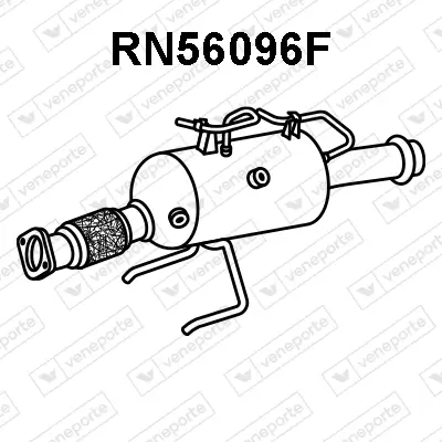 Ruß-/Partikelfilter, Abgasanlage VENEPORTE RN56096F Bild Ruß-/Partikelfilter, Abgasanlage VENEPORTE RN56096F
