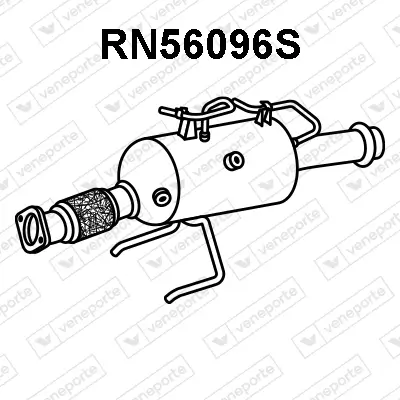 Ruß-/Partikelfilter, Abgasanlage VENEPORTE RN56096S Bild Ruß-/Partikelfilter, Abgasanlage VENEPORTE RN56096S