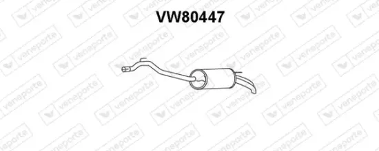 Endschalldämpfer VENEPORTE VW80447 Bild Endschalldämpfer VENEPORTE VW80447