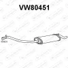Endschalld&auml;mpfer VENEPORTE VW80451