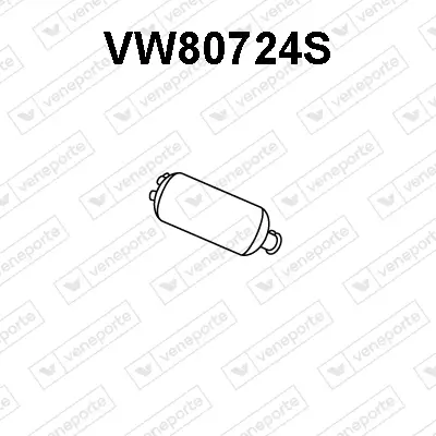 Ruß-/Partikelfilter, Abgasanlage VENEPORTE VW80724S