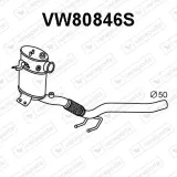 Ruß-/Partikelfilter, Abgasanlage VENEPORTE VW80846S
