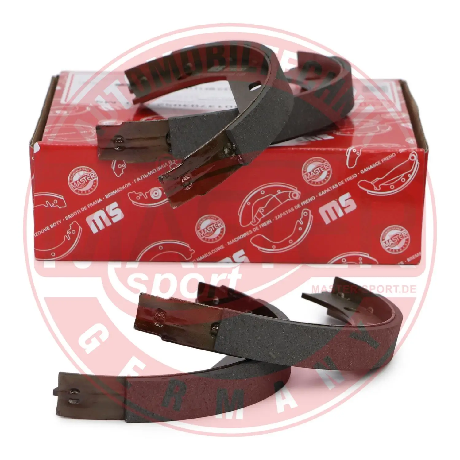 Bremsbackensatz Hinterachse MASTER-SPORT GERMANY 03013703052-SET-MS