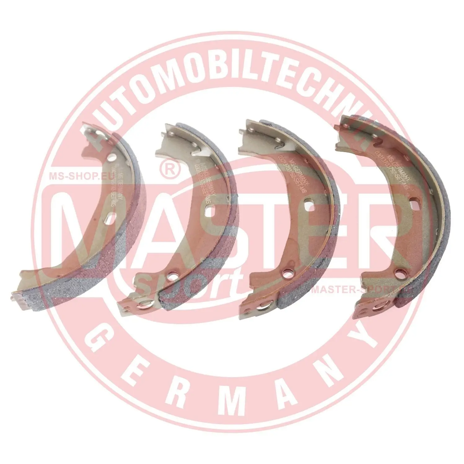 Bremsbackensatz Hinterachse MASTER-SPORT GERMANY 03013703792-SET-MS