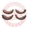 Bremsbackensatz Hinterachse MASTER-SPORT GERMANY 03013704232-SET-MS