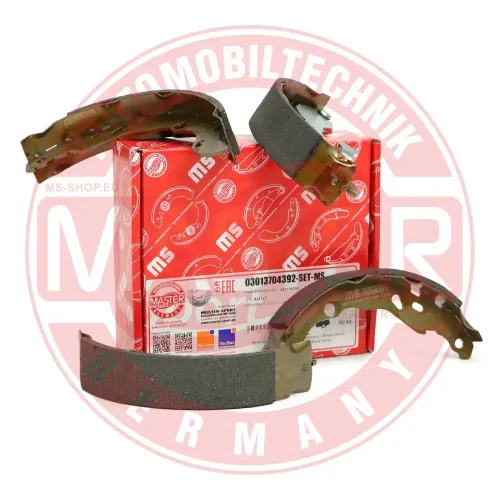 Bremsbackensatz Hinterachse MASTER-SPORT GERMANY 03013704392-SET-MS Bild Bremsbackensatz Hinterachse MASTER-SPORT GERMANY 03013704392-SET-MS