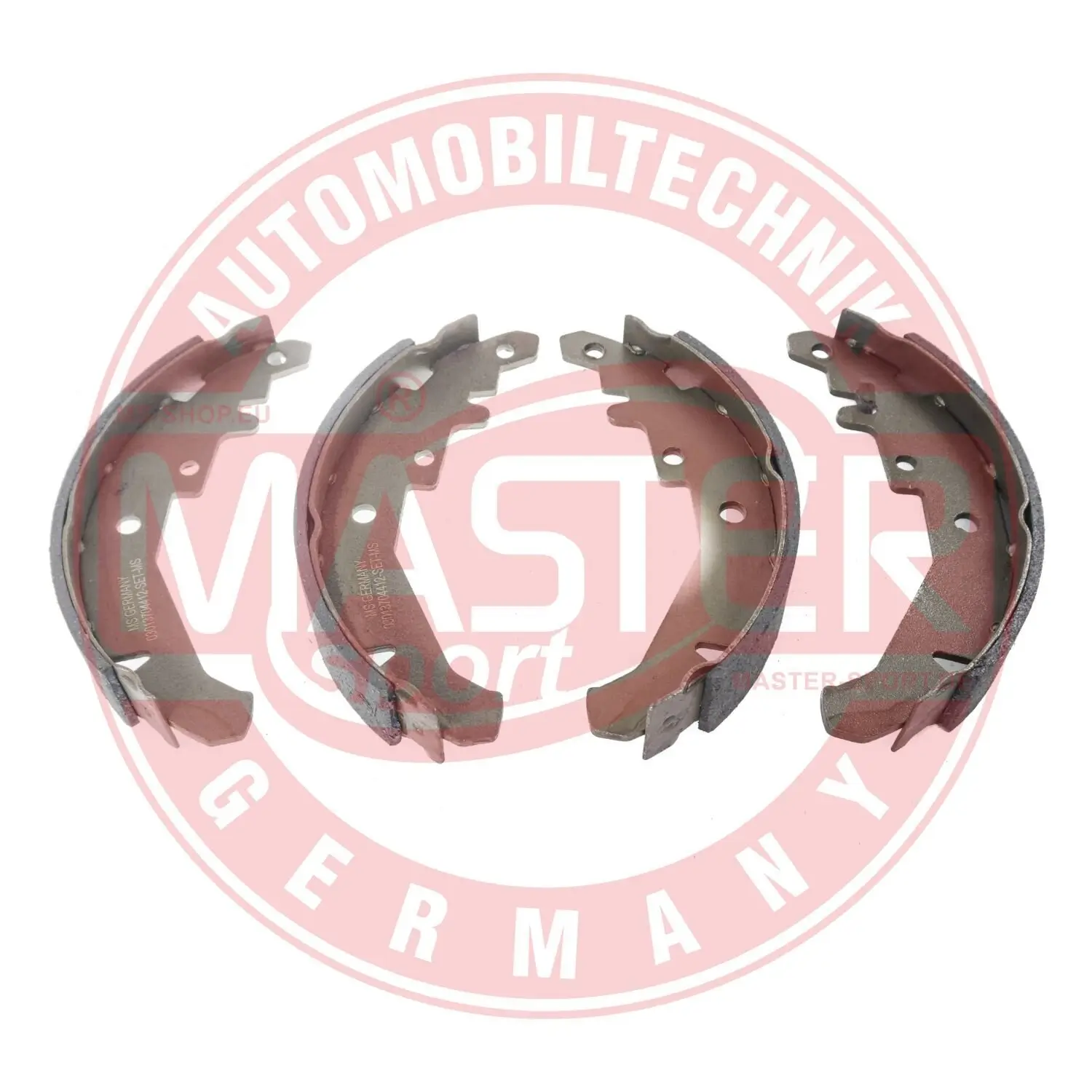 Bremsbackensatz Hinterachse MASTER-SPORT GERMANY 03013704412-SET-MS