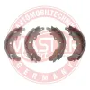 Bremsbackensatz Hinterachse MASTER-SPORT GERMANY 03013704412-SET-MS