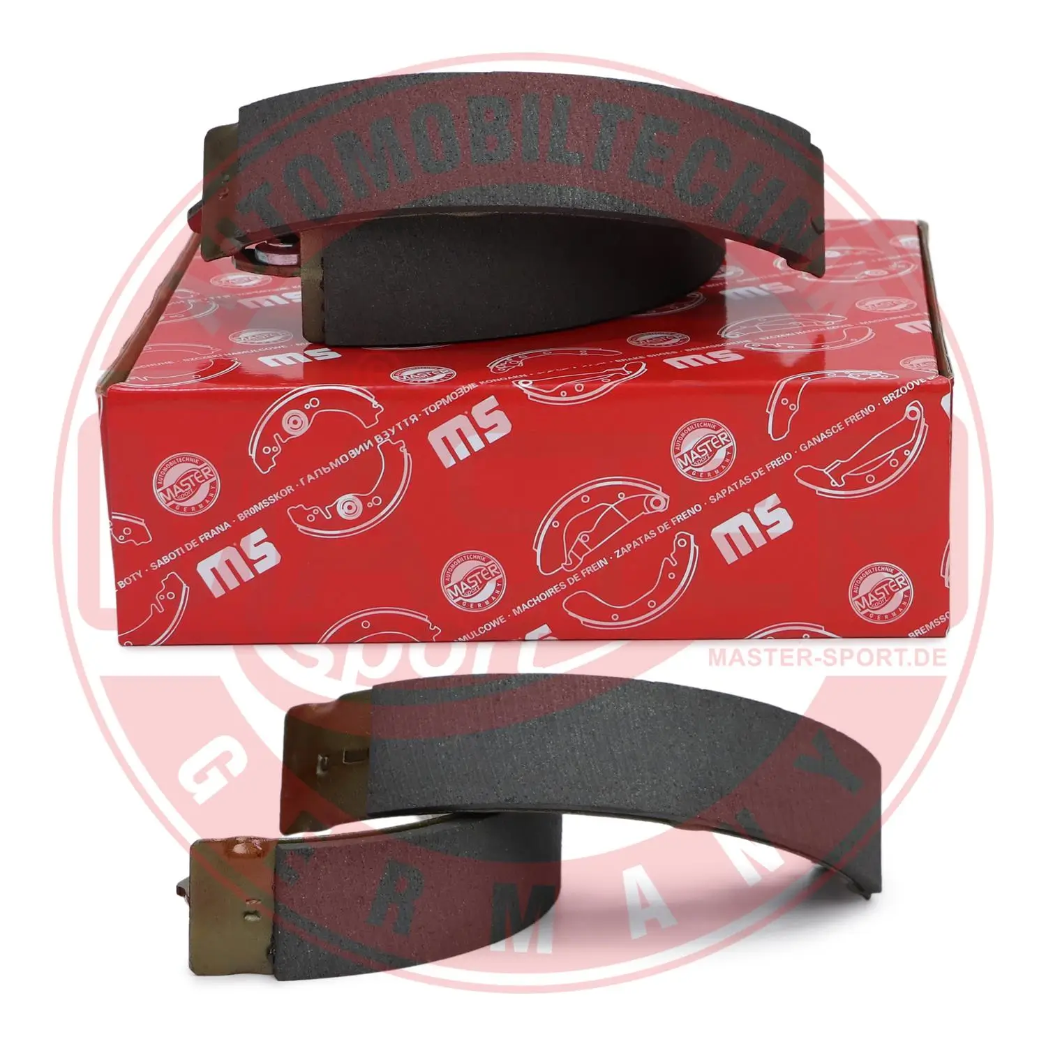 Bremsbackensatz Hinterachse MASTER-SPORT GERMANY 03013704542-SET-MS