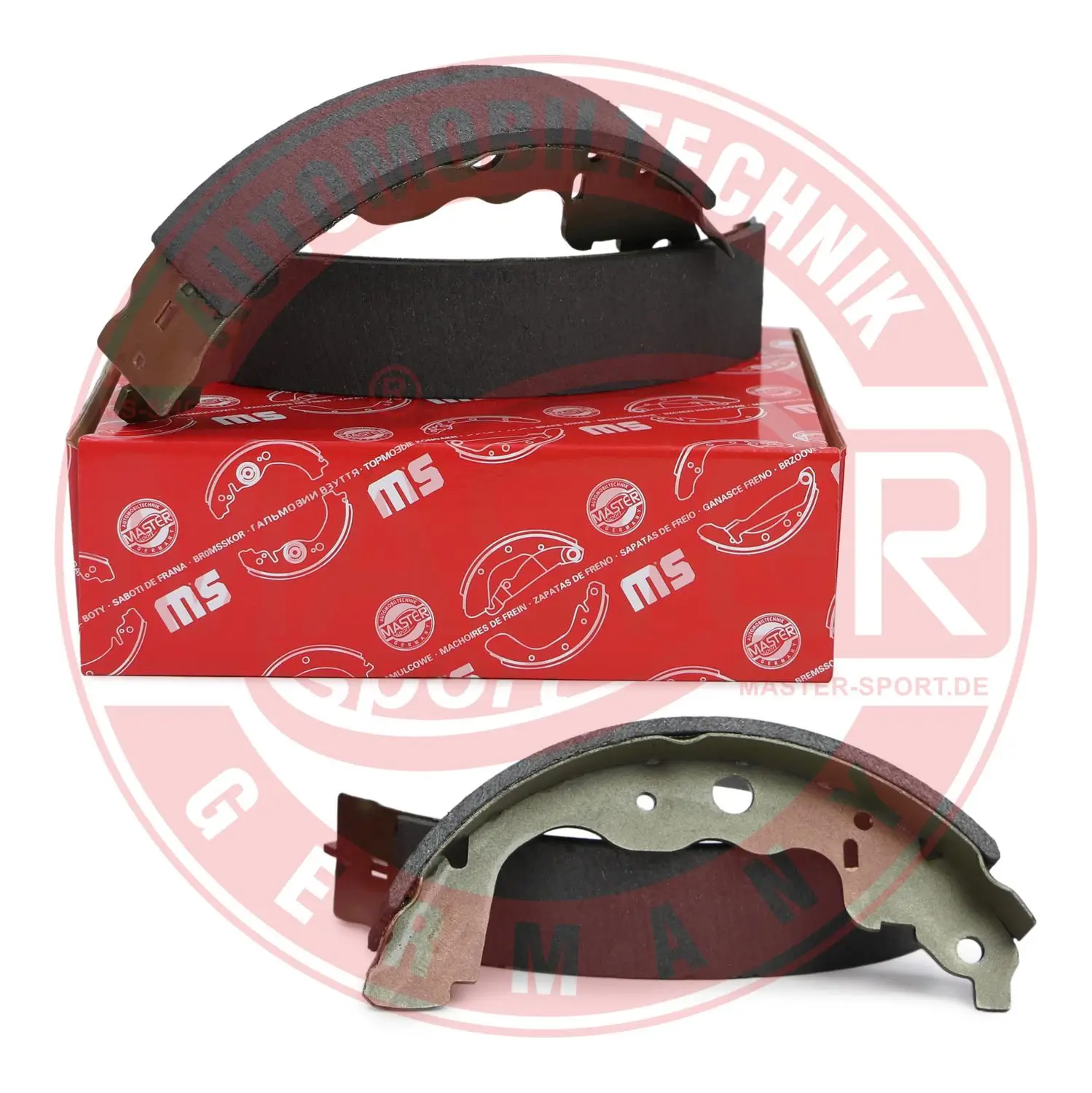 Bremsbackensatz Hinterachse MASTER-SPORT GERMANY 03013704962-SET-MS