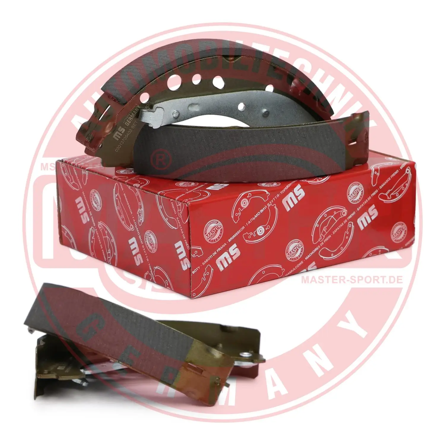 Bremsbackensatz Hinterachse MASTER-SPORT GERMANY 03013705402-SET-MS