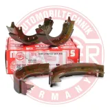 Bremsbackensatz Hinterachse MASTER-SPORT GERMANY 03013786722-SET-MS