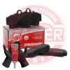 Bremsbelagsatz, Scheibenbremse Hinterachse MASTER-SPORT GERMANY 13046000572N-SET-MS Bild Bremsbelagsatz, Scheibenbremse Hinterachse MASTER-SPORT GERMANY 13046000572N-SET-MS