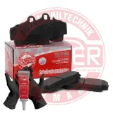 Bremsbelagsatz, Scheibenbremse Hinterachse MASTER-SPORT GERMANY 13046000572N-SET-MS