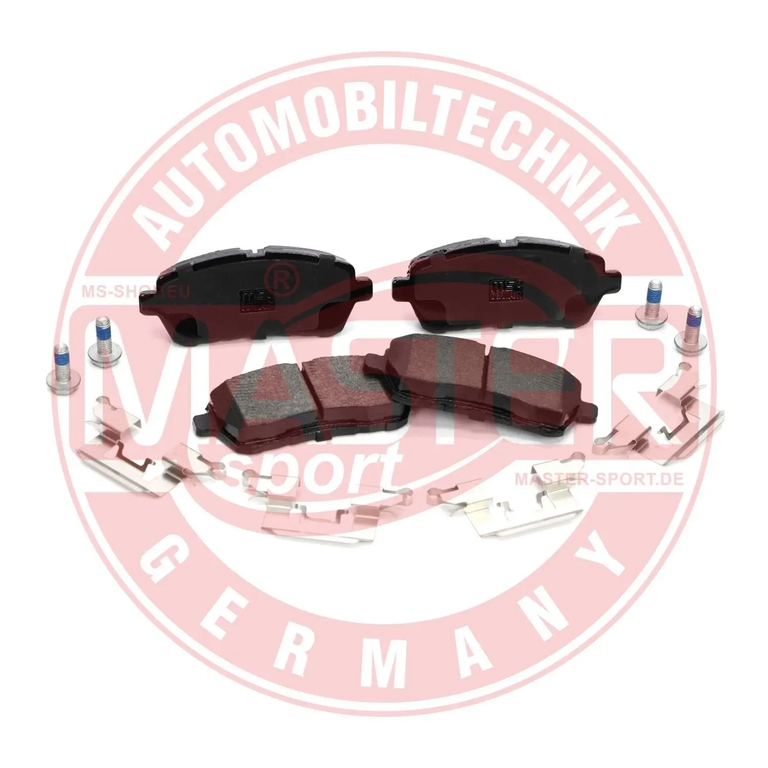 Bremsbelagsatz, Scheibenbremse Vorderachse MASTER-SPORT GERMANY 13046026052N-SET-MS