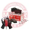 Bremsbelagsatz, Scheibenbremse Hinterachse MASTER-SPORT GERMANY 13046026232N-SET-MS