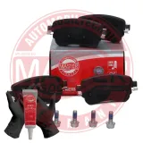 Bremsbelagsatz, Scheibenbremse Hinterachse MASTER-SPORT GERMANY 13046026322N-SET-MS