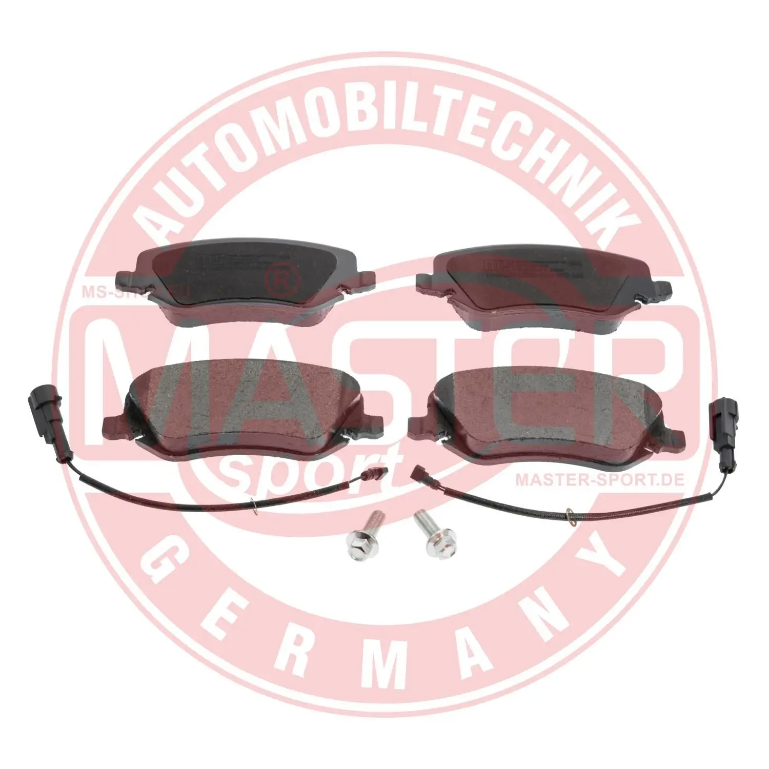 Bremsbelagsatz, Scheibenbremse Vorderachse MASTER-SPORT GERMANY 13046027042N-SET-MS