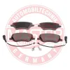 Bremsbelagsatz, Scheibenbremse Vorderachse MASTER-SPORT GERMANY 13046027042N-SET-MS