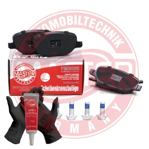 Bremsbelagsatz, Scheibenbremse Hinterachse MASTER-SPORT GERMANY 13046027072N-SET-MS Bild Bremsbelagsatz, Scheibenbremse Hinterachse MASTER-SPORT GERMANY 13046027072N-SET-MS