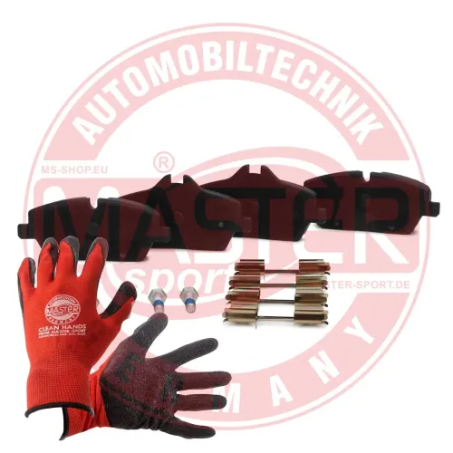 Bremsbelagsatz, Scheibenbremse Vorderachse MASTER-SPORT GERMANY 13046027102N-SET-MSP Bild Bremsbelagsatz, Scheibenbremse Vorderachse MASTER-SPORT GERMANY 13046027102N-SET-MSP