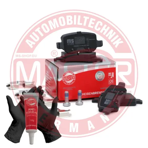 Bremsbelagsatz, Scheibenbremse Hinterachse MASTER-SPORT GERMANY 13046027122N-SET-MS Bild Bremsbelagsatz, Scheibenbremse Hinterachse MASTER-SPORT GERMANY 13046027122N-SET-MS