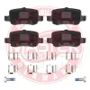Bremsbelagsatz, Scheibenbremse Hinterachse MASTER-SPORT GERMANY 13046027122N-SET-MS Bild Bremsbelagsatz, Scheibenbremse Hinterachse MASTER-SPORT GERMANY 13046027122N-SET-MS