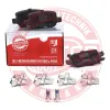 Bremsbelagsatz, Scheibenbremse Hinterachse MASTER-SPORT GERMANY 13046027122N-SET-MS Bild Bremsbelagsatz, Scheibenbremse Hinterachse MASTER-SPORT GERMANY 13046027122N-SET-MS