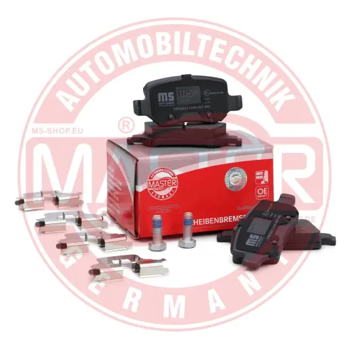 Bremsbelagsatz, Scheibenbremse Hinterachse MASTER-SPORT GERMANY 13046027122N-SET-MS Bild Bremsbelagsatz, Scheibenbremse Hinterachse MASTER-SPORT GERMANY 13046027122N-SET-MS