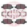 Bremsbelagsatz, Scheibenbremse Hinterachse MASTER-SPORT GERMANY 13046027122N-SET-MS Bild Bremsbelagsatz, Scheibenbremse Hinterachse MASTER-SPORT GERMANY 13046027122N-SET-MS