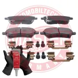 Bremsbelagsatz, Scheibenbremse Vorderachse MASTER-SPORT GERMANY 13046027152N-SET-MS