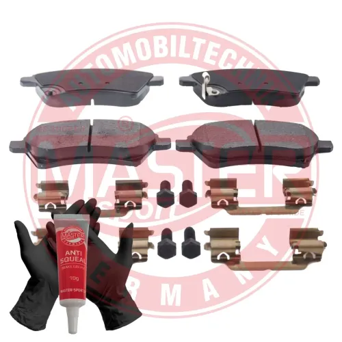 Bremsbelagsatz, Scheibenbremse Vorderachse MASTER-SPORT GERMANY 13046027152N-SET-MS Bild Bremsbelagsatz, Scheibenbremse Vorderachse MASTER-SPORT GERMANY 13046027152N-SET-MS