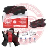 Bremsbelagsatz, Scheibenbremse Hinterachse MASTER-SPORT GERMANY 13046027222N-SET-MS