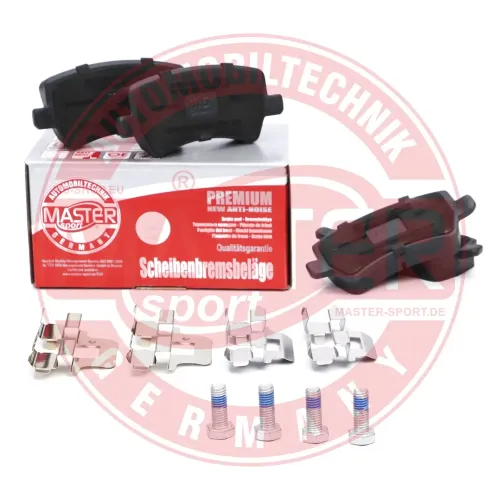Bremsbelagsatz, Scheibenbremse Hinterachse MASTER-SPORT GERMANY 13046027222N-SET-MS Bild Bremsbelagsatz, Scheibenbremse Hinterachse MASTER-SPORT GERMANY 13046027222N-SET-MS