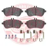 Bremsbelagsatz, Scheibenbremse Vorderachse MASTER-SPORT GERMANY 13046027322N-SET-MS Bild Bremsbelagsatz, Scheibenbremse Vorderachse MASTER-SPORT GERMANY 13046027322N-SET-MS