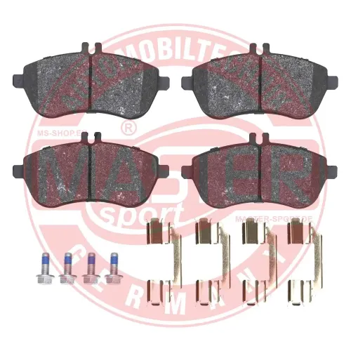 Bremsbelagsatz, Scheibenbremse Vorderachse MASTER-SPORT GERMANY 13046027322N-SET-MS Bild Bremsbelagsatz, Scheibenbremse Vorderachse MASTER-SPORT GERMANY 13046027322N-SET-MS