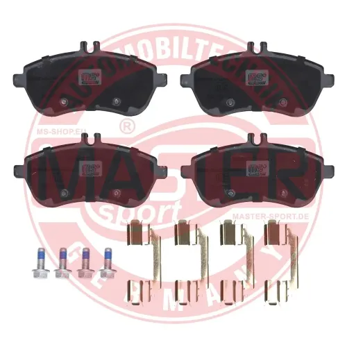 Bremsbelagsatz, Scheibenbremse Vorderachse MASTER-SPORT GERMANY 13046027322N-SET-MS Bild Bremsbelagsatz, Scheibenbremse Vorderachse MASTER-SPORT GERMANY 13046027322N-SET-MS