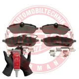 Bremsbelagsatz, Scheibenbremse Vorderachse MASTER-SPORT GERMANY 13046027382N-SET-MS