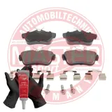Bremsbelagsatz, Scheibenbremse Hinterachse MASTER-SPORT GERMANY 13046027392N-SET-MS