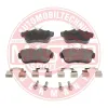 Bremsbelagsatz, Scheibenbremse Hinterachse MASTER-SPORT GERMANY 13046027392N-SET-MS Bild Bremsbelagsatz, Scheibenbremse Hinterachse MASTER-SPORT GERMANY 13046027392N-SET-MS