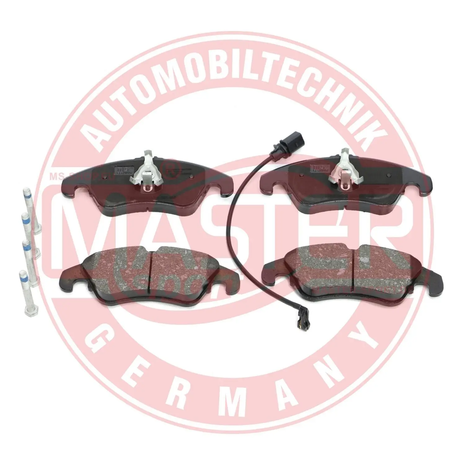 Bremsbelagsatz, Scheibenbremse Vorderachse MASTER-SPORT GERMANY 13046027462N-SET-MS