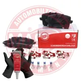 Bremsbelagsatz, Scheibenbremse Hinterachse MASTER-SPORT GERMANY 13046027472N-SET-MS