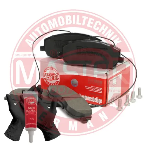 Bremsbelagsatz, Scheibenbremse Vorderachse MASTER-SPORT GERMANY 13046027522N-SET-MS Bild Bremsbelagsatz, Scheibenbremse Vorderachse MASTER-SPORT GERMANY 13046027522N-SET-MS