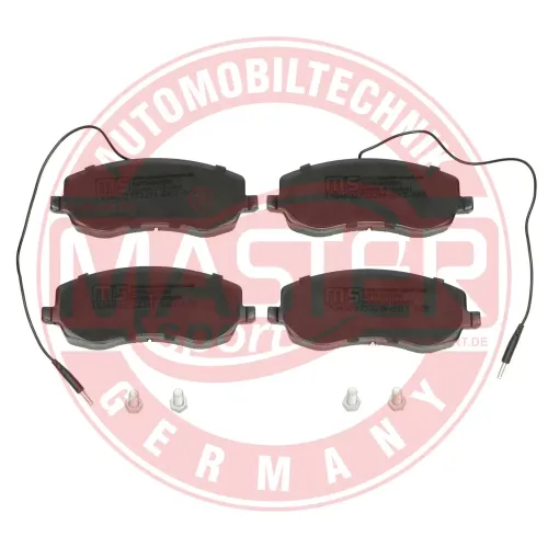 Bremsbelagsatz, Scheibenbremse Vorderachse MASTER-SPORT GERMANY 13046027522N-SET-MS Bild Bremsbelagsatz, Scheibenbremse Vorderachse MASTER-SPORT GERMANY 13046027522N-SET-MS