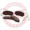 Bremsbelagsatz, Scheibenbremse Vorderachse MASTER-SPORT GERMANY 13046027522N-SET-MS Bild Bremsbelagsatz, Scheibenbremse Vorderachse MASTER-SPORT GERMANY 13046027522N-SET-MS