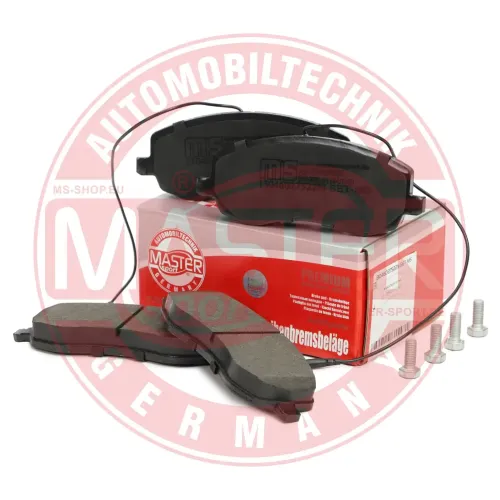 Bremsbelagsatz, Scheibenbremse Vorderachse MASTER-SPORT GERMANY 13046027522N-SET-MS Bild Bremsbelagsatz, Scheibenbremse Vorderachse MASTER-SPORT GERMANY 13046027522N-SET-MS