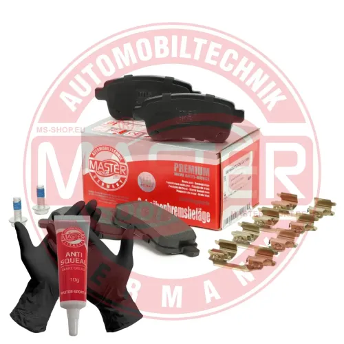 Bremsbelagsatz, Scheibenbremse Hinterachse MASTER-SPORT GERMANY 13046027572N-SET-MS Bild Bremsbelagsatz, Scheibenbremse Hinterachse MASTER-SPORT GERMANY 13046027572N-SET-MS