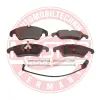 Bremsbelagsatz, Scheibenbremse Vorderachse MASTER-SPORT GERMANY 13046027652N-SET-MS