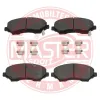 Bremsbelagsatz, Scheibenbremse Vorderachse MASTER-SPORT GERMANY 13046027662N-SET-MS Bild Bremsbelagsatz, Scheibenbremse Vorderachse MASTER-SPORT GERMANY 13046027662N-SET-MS